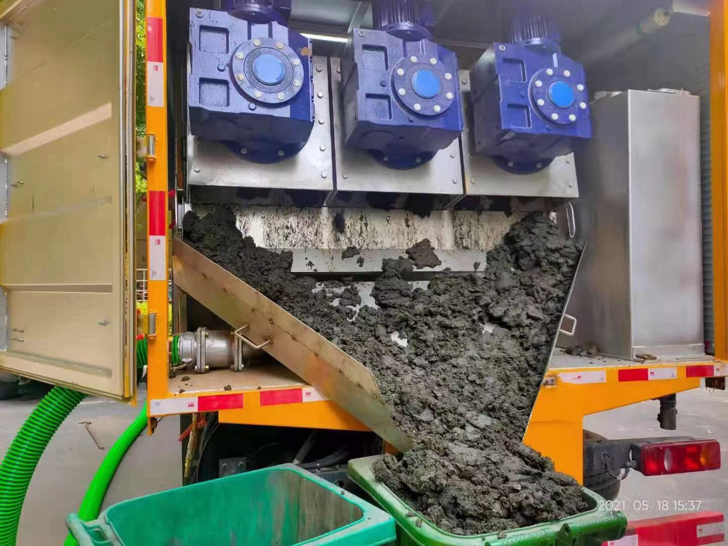 景谷化粪池清掏城市维护站-泥浆净化干湿分离处理